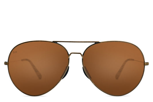 Tangle Free Aviator - Snakeskin Polarized
