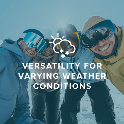 Denali Snow Goggle - Tectonic Stealth